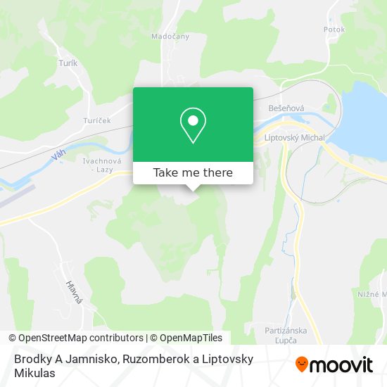 Brodky A Jamnisko map