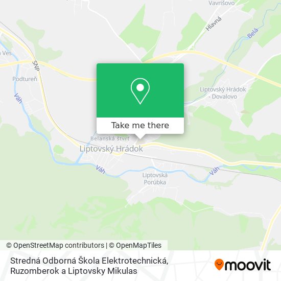 Stredná Odborná Škola Elektrotechnická map