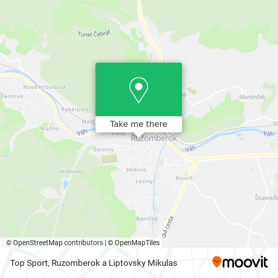 Top Sport map