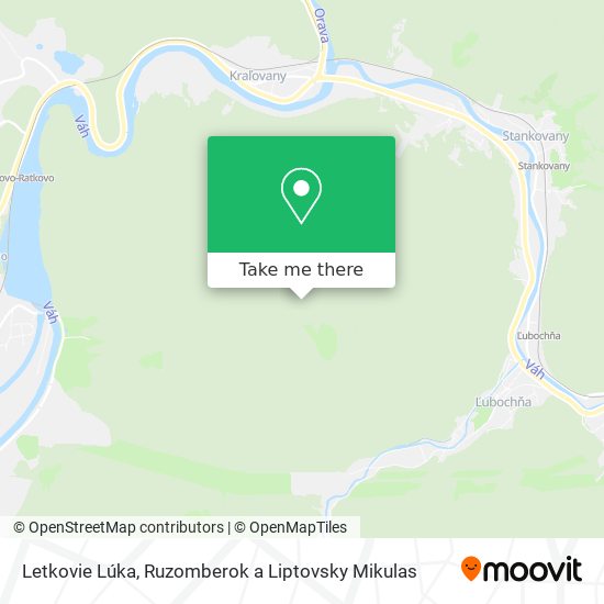 Letkovie Lúka map