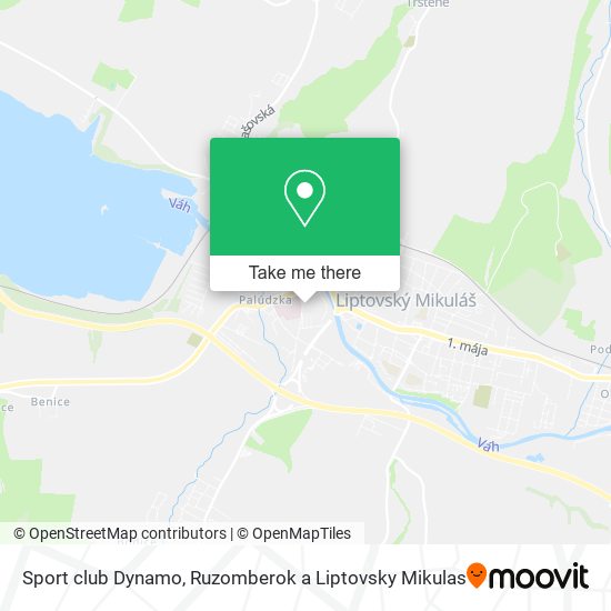 Sport club Dynamo map