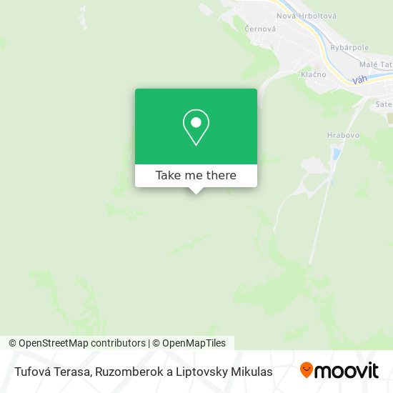 Tufová Terasa map