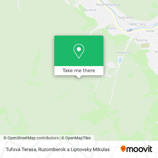 Tufová Terasa map