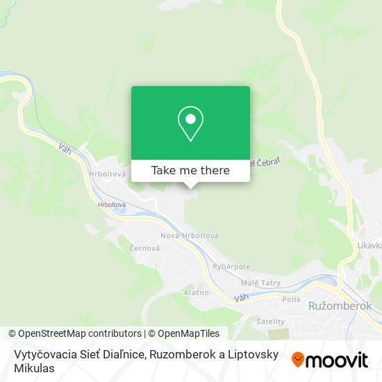 Vytyčovacia Sieť Diaľnice map