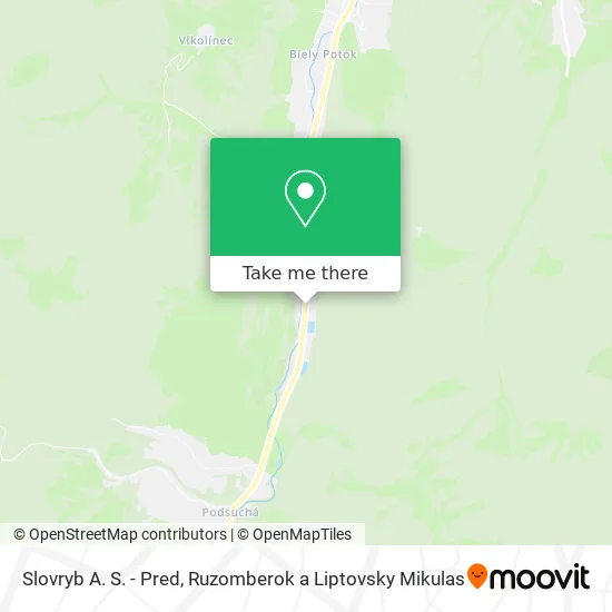 Slovryb A. S. - Pred map