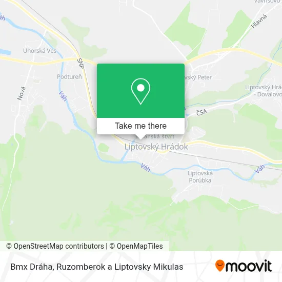 Bmx Dráha map