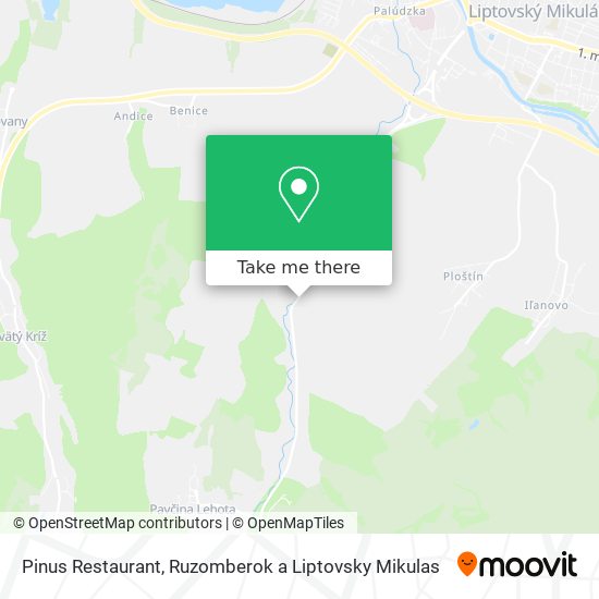 Pinus Restaurant map