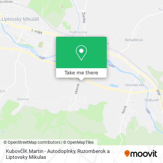 KubovčÍK Martin - Autodoplnky map