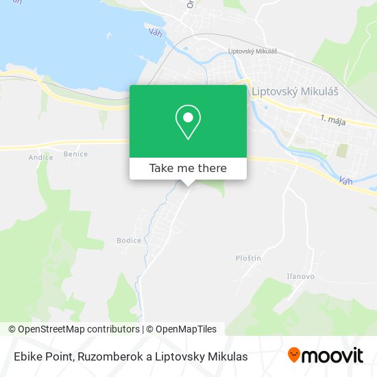 Ebike Point map