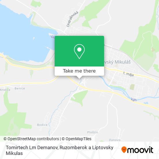 Tomirtech Lm Demanov map