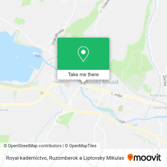 Royal-kaderníctvo map