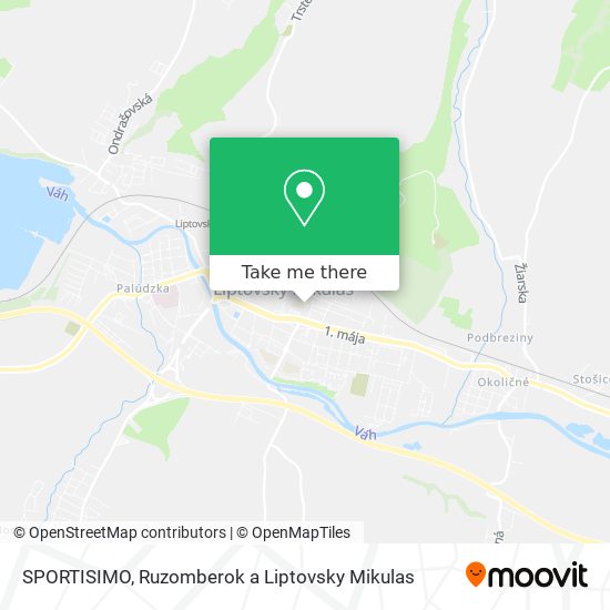 SPORTISIMO map