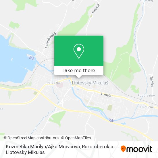 Kozmetika Marilyn / Ajka Mravcová map