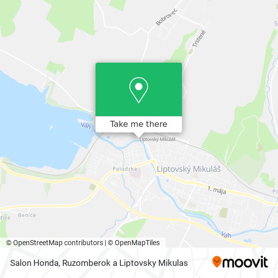 Salon Honda map