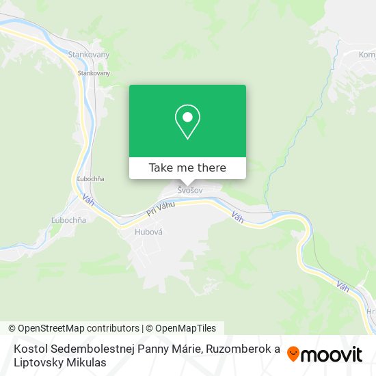 Kostol Sedembolestnej Panny Márie map