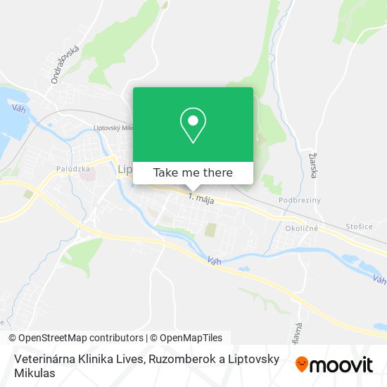 Veterinárna Klinika Lives map