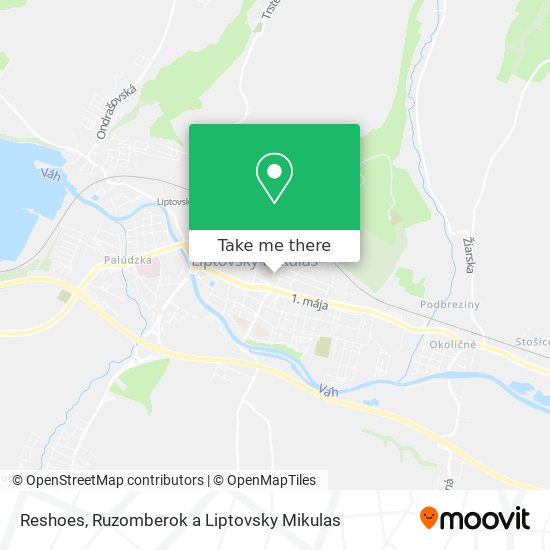 Reshoes map