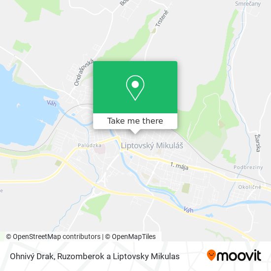 Ohnivý Drak map