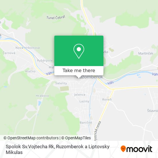 Spolok Sv.Vojtecha Rk map