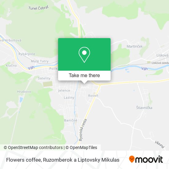 Flowers coffee map