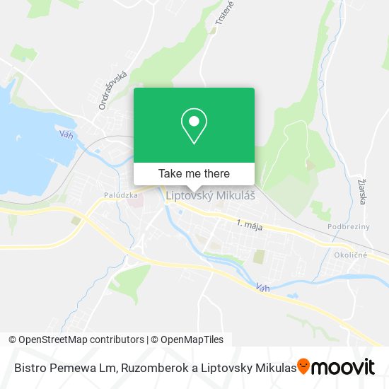 Bistro Pemewa Lm map