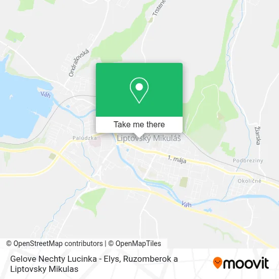 Gelove Nechty Lucinka - Elys map