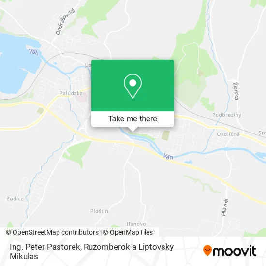Ing. Peter Pastorek map