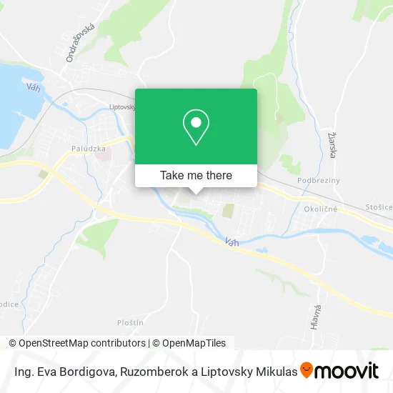 Ing. Eva Bordigova map