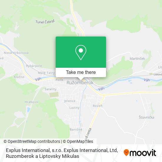 Explus International, s.r.o. Explus International, Ltd map