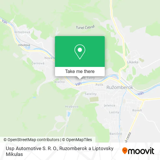 Usp Automotive S. R. O. map