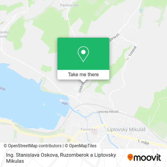 Ing. Stanislava Oskova map