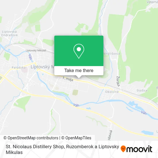 St. Nicolaus Distillery Shop map