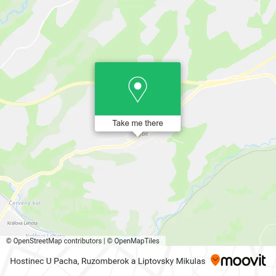 Hostinec U Pacha map
