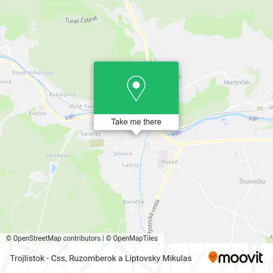 Trojlístok - Css map