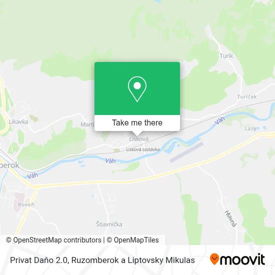 Privat Daňo 2.0 map