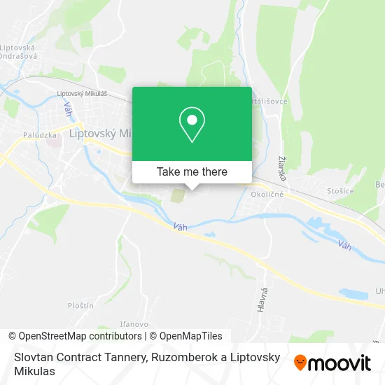 Slovtan Contract Tannery map
