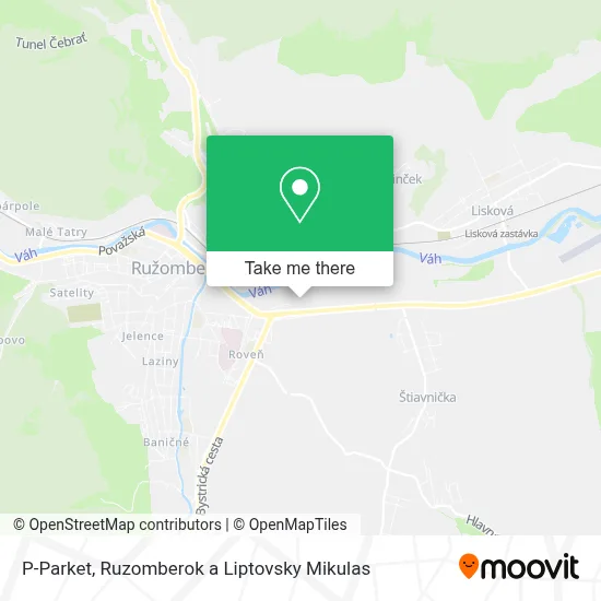 P-Parket map