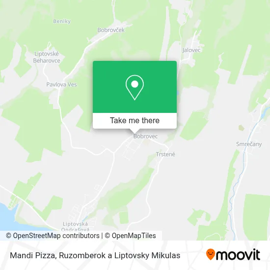 Mandi Pizza map