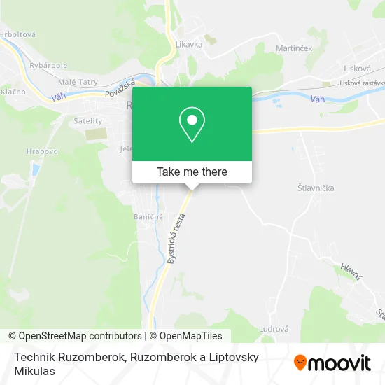 Technik Ruzomberok map
