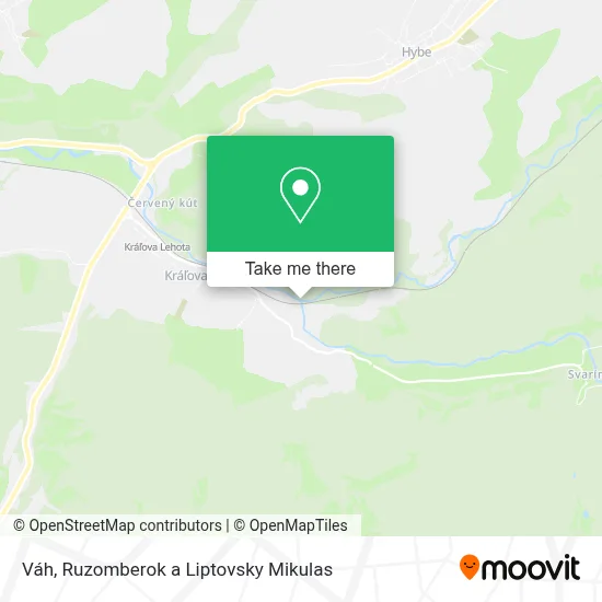 Váh map
