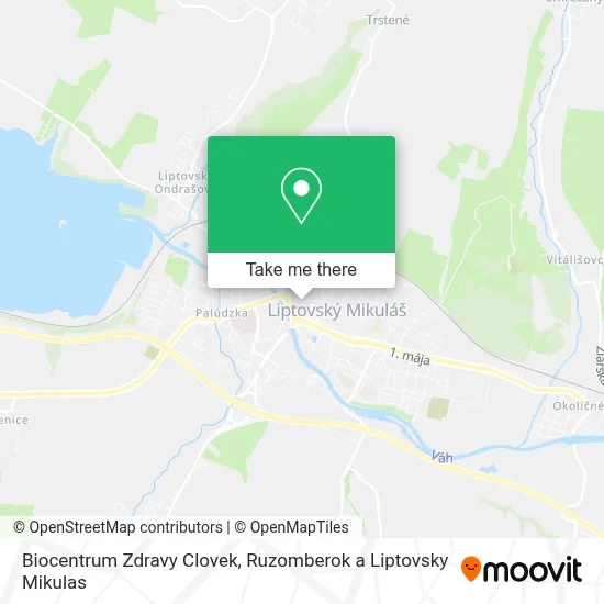 Biocentrum Zdravy Clovek map