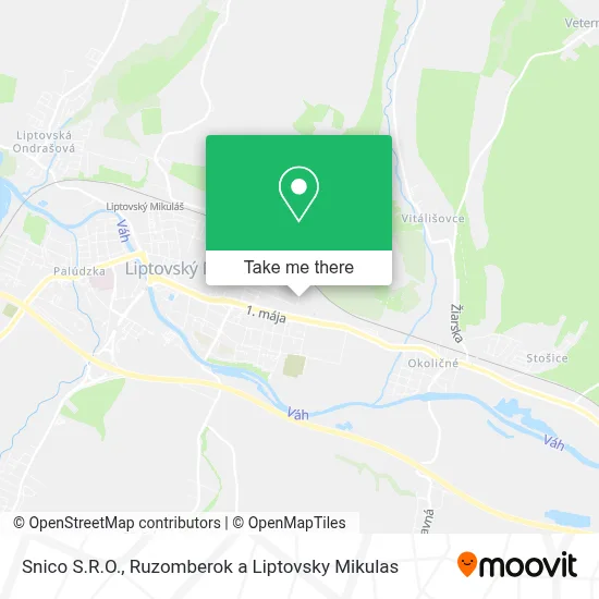 Snico S.R.O. map