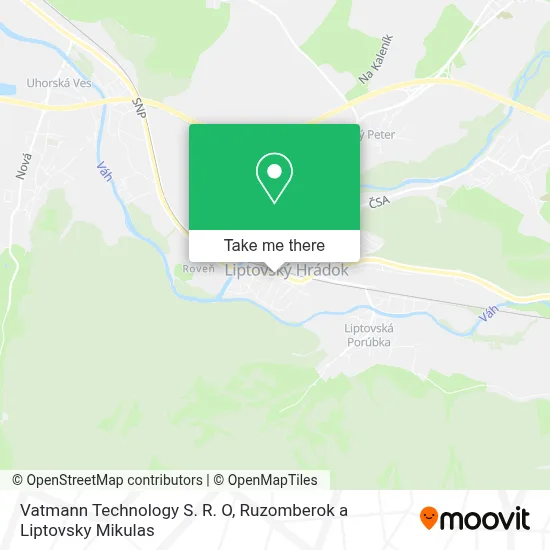 Vatmann Technology S. R. O map