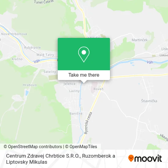 Centrum Zdravej Chrbtice S.R.O. map