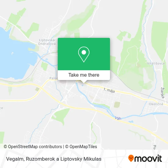Vegalm map