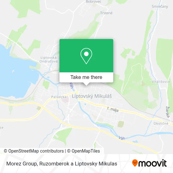 Morez Group map