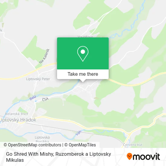 Go Shred With Mishy map