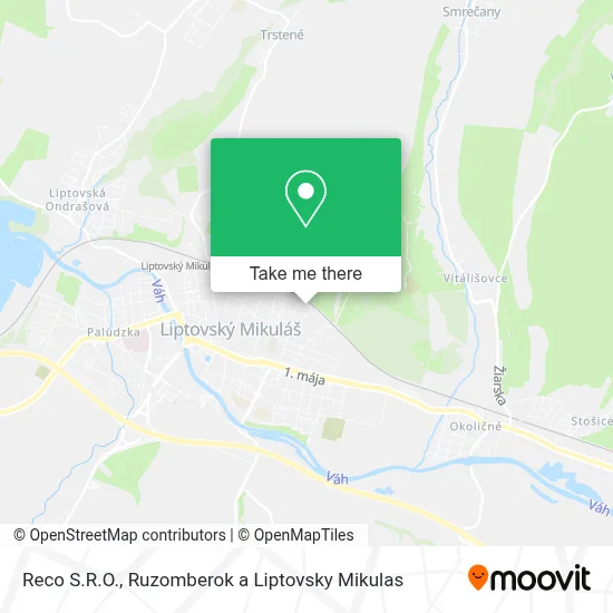 Reco S.R.O. map