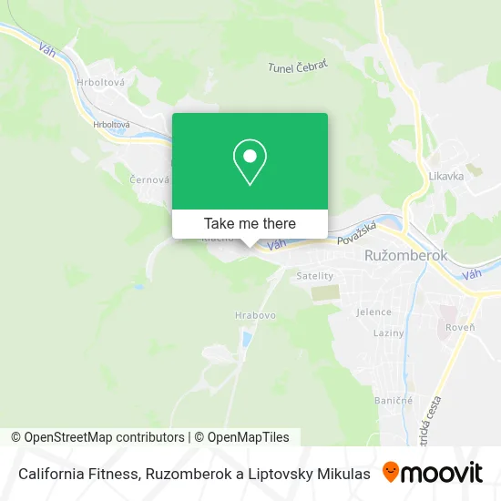 California Fitness map