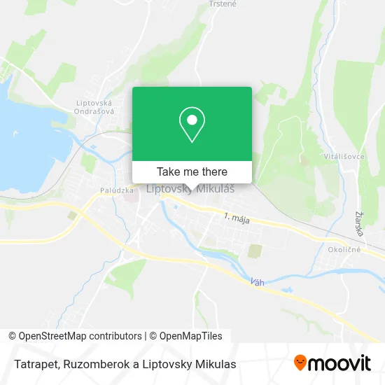 Tatrapet map